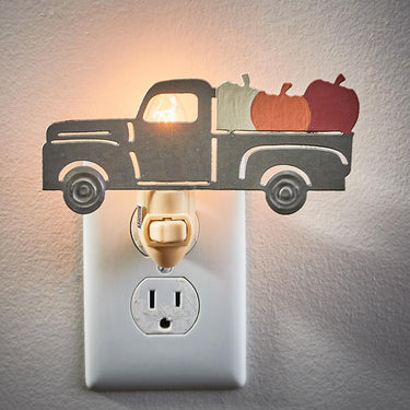 Truck With Pumpkins Night Light - Park Designs - The Fox Decor